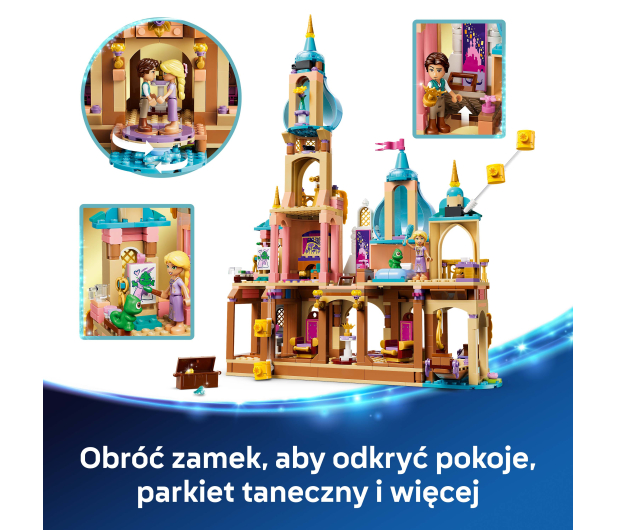 LEGO DISNEY 43297 Zamek Roszpunki - 1529814 - zdjęcie 5